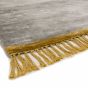 Elgin rugs in Silver Mustard