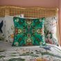 Emerald Forest Velvet Cushion By Wedgwood in Green