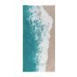 Luxury Malibu Sea Shore Bath Mat by Designer Abyss & Habidecor