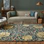 Pimpernel 028818 Rugs by William Morris in Indigo Blue