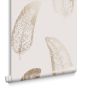 Volare Owl Wallpaper 105250 by Graham & Brown in Cream Gold