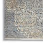 Lustrous Weave LUW04 Traditional Rugs by Nourison in Blue Grey