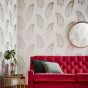 Volare Owl Wallpaper 105250 by Graham & Brown in Cream Gold