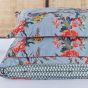 Chinoise Floral Cotton Bedding by Joules in Blue