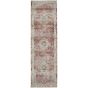 Vintage Kashan Traditional Runner Rugs VKA07 by Nourison in Red Ivory