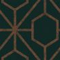 Rinku Wallpaper 112198 by Graham & Brown in Green & Copper