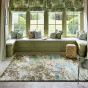 Ancient Canopy Wool Rug 146701 by Sanderson in Fawn Olive Green