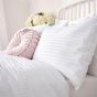 Emma Seersucker Bedding Set by Laura Ashley in White