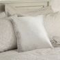 Nigella Velvet Cushion by Laura Ashley in Silver