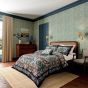 Earthly Paradise Bedding by Morris & Co x V&A in Teal Sea Green