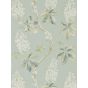 Chestnut Tree Wallpaper 215708 by Sanderson in Grey Blue