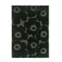 Unikko Tufted Wool Floral Rugs 132207 by Marimekko in Dark Green