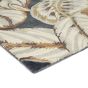 Calathea Rugs 50805 in Charcoal by Sanderson