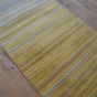 Fine Stripes Wool Hallway Runner in Ochre