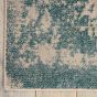 Maxell Rugs MAE13 by Nourison in Ivory and Teal