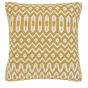 Halsey Geometric Outdoor Cushion in Mustard Yellow