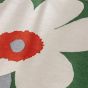 Unikko 60th Anniversary Indoor Outdoor Rugs 433007 by Marimekko in Green