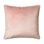 Bellini Velvet Cushion in Blush Pink