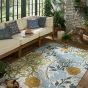 Seaweed Indoor Outdoor Rugs 427008 by Morris & Co in Wandle