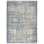 Calvin Klein Rush Designer Abstract Rugs CK950 Ivory Blue