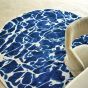 Louis De Poortere Designer Swim Round Rugs in 9351 Surf