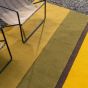 Habitat Festival Stripe Indoor Outdoor Rug 496516 by Brink & Campman in Yellow