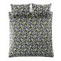 Japonica Flower Bedding by Orla Kiely in Dandelion Graphite