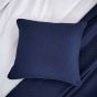 Andaz Fine Linens Egyptian Cotton Throw in Midnight Blue