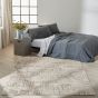 Calvin Klein IRR01 CK024 Irradiant Linear Rug in Cream Black