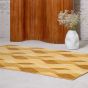 Decor Riff Rugs 098206 by Brink and Campman in Straw Yellow