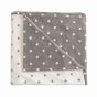 Long Island Star Woven Throw by Helena Springfield in Grey