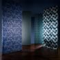 Velluto Wallpaper W0170/03 by Clarke & Clarke in Teal Blue