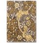 Seaweed Floral Rugs 127006 in Charcoal Mustard By William Morris