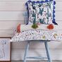 Early Riser Pom Pom Woven Throw by Joules in Multi