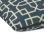 Hampton Trellis Indoor Outdoor Cushion 646308 by Sanderson in Indigo