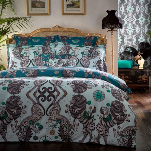 Caspian Majestic Lion And Unicorn Bedding By Emma J Shipley