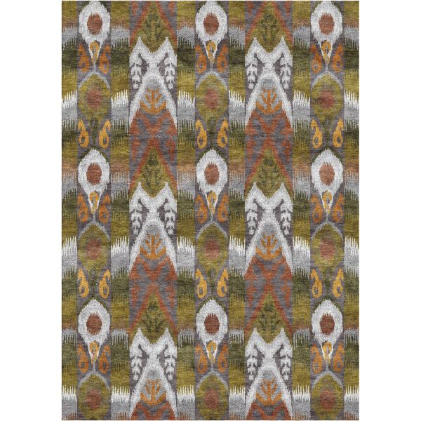 Orissa Designer rugs in Spice by William Yeoward