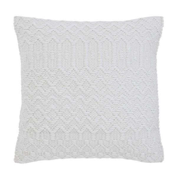 Halsey Geometric Outdoor Cushion in Natural Beige