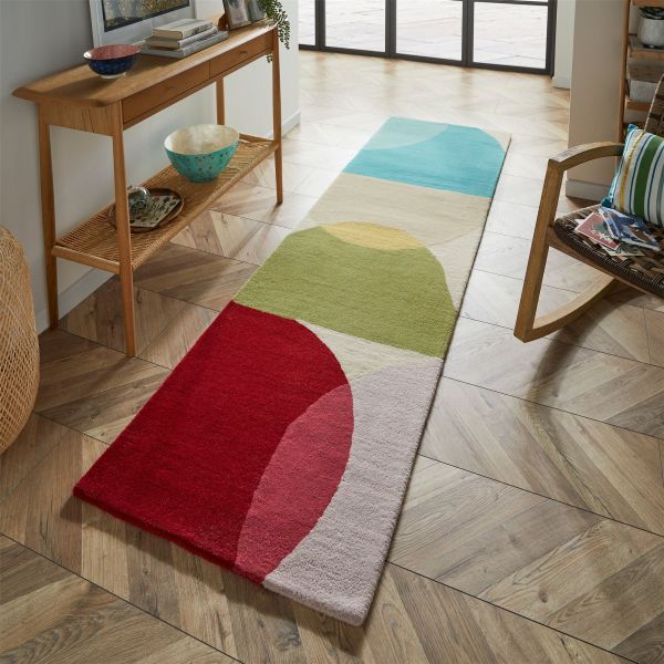 Scion Kaleido Wool Runner Rugs 26000 Pop Multi