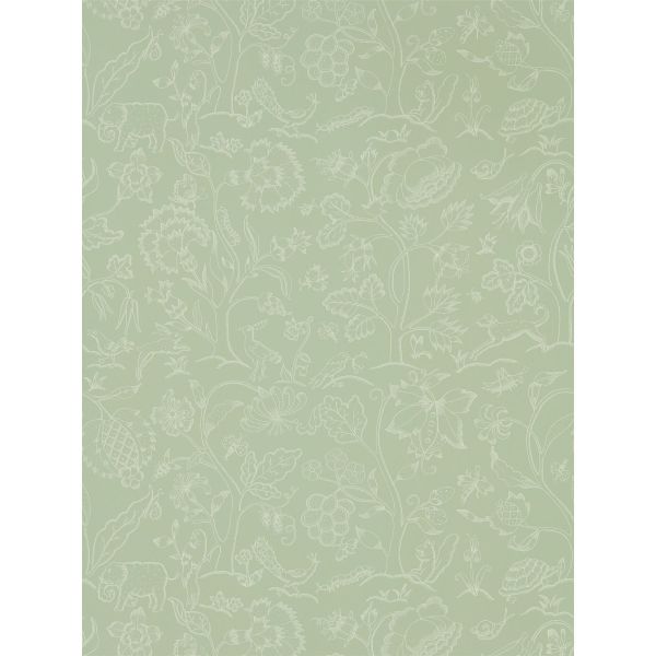 Middlemore Wallpaper 216694 by Morris & Co in Sage Green