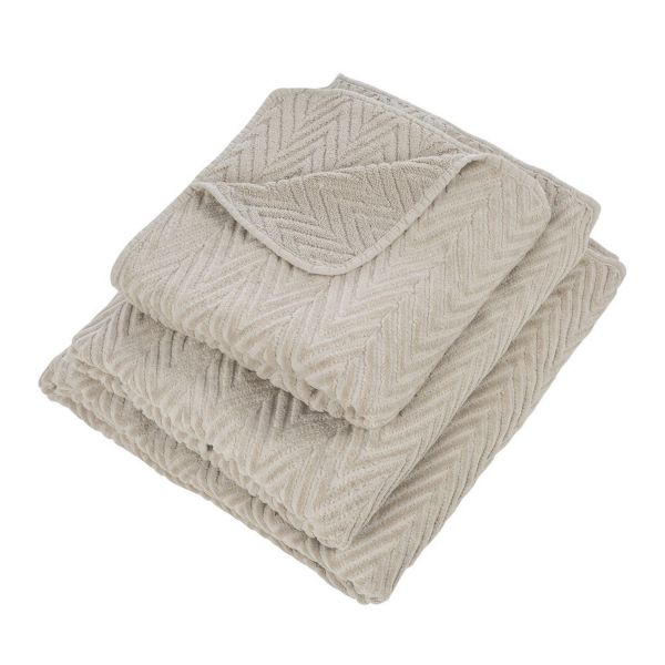 Montana Towel 770 by Abyss & Habidecor in Linen Beige