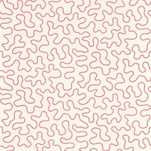 Wiggle Wallpaper 113062 by Harlequin X Sophie Robinson in Carnelian Rose Quartz