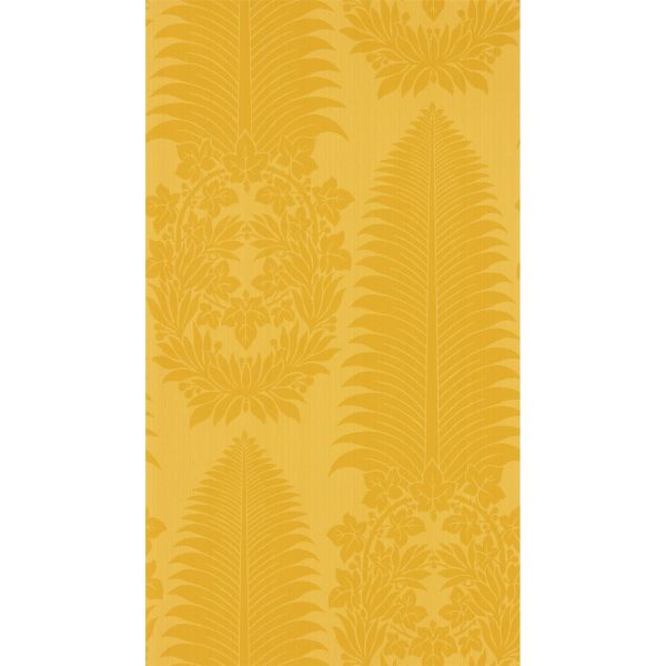 Marsdens Palm Damask Wallpaper 313022 by Zoffany in Tigers Eye