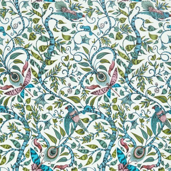 Rousseau Wallpaper W0104 03 by Emma J Shipley in Jungle Multi