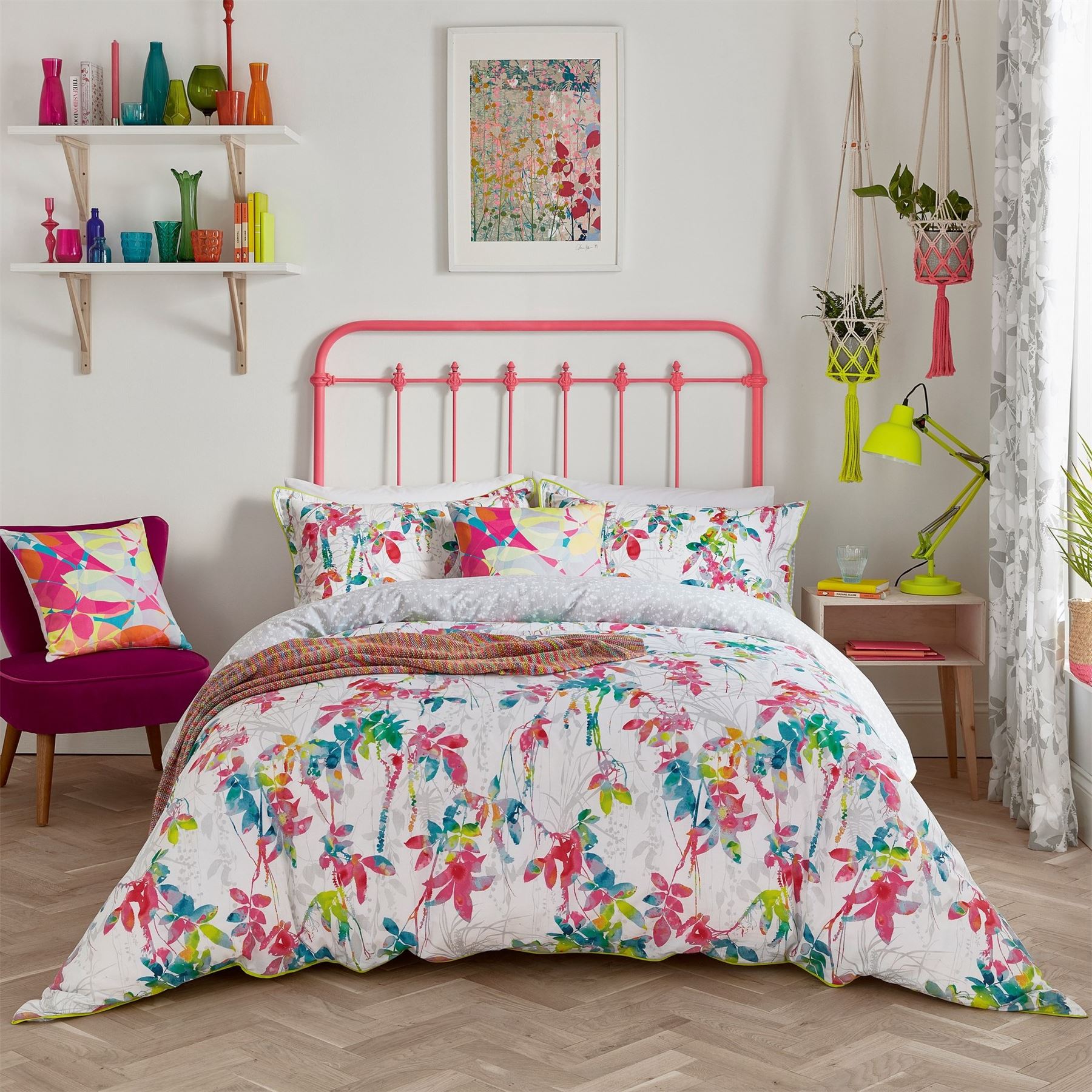 Jungle Bedding and Pillowcase By Clarissa Hulse in Tropical